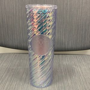 Starbucks Iridescent Rainbow Twist Tumbler - Pastel Hues